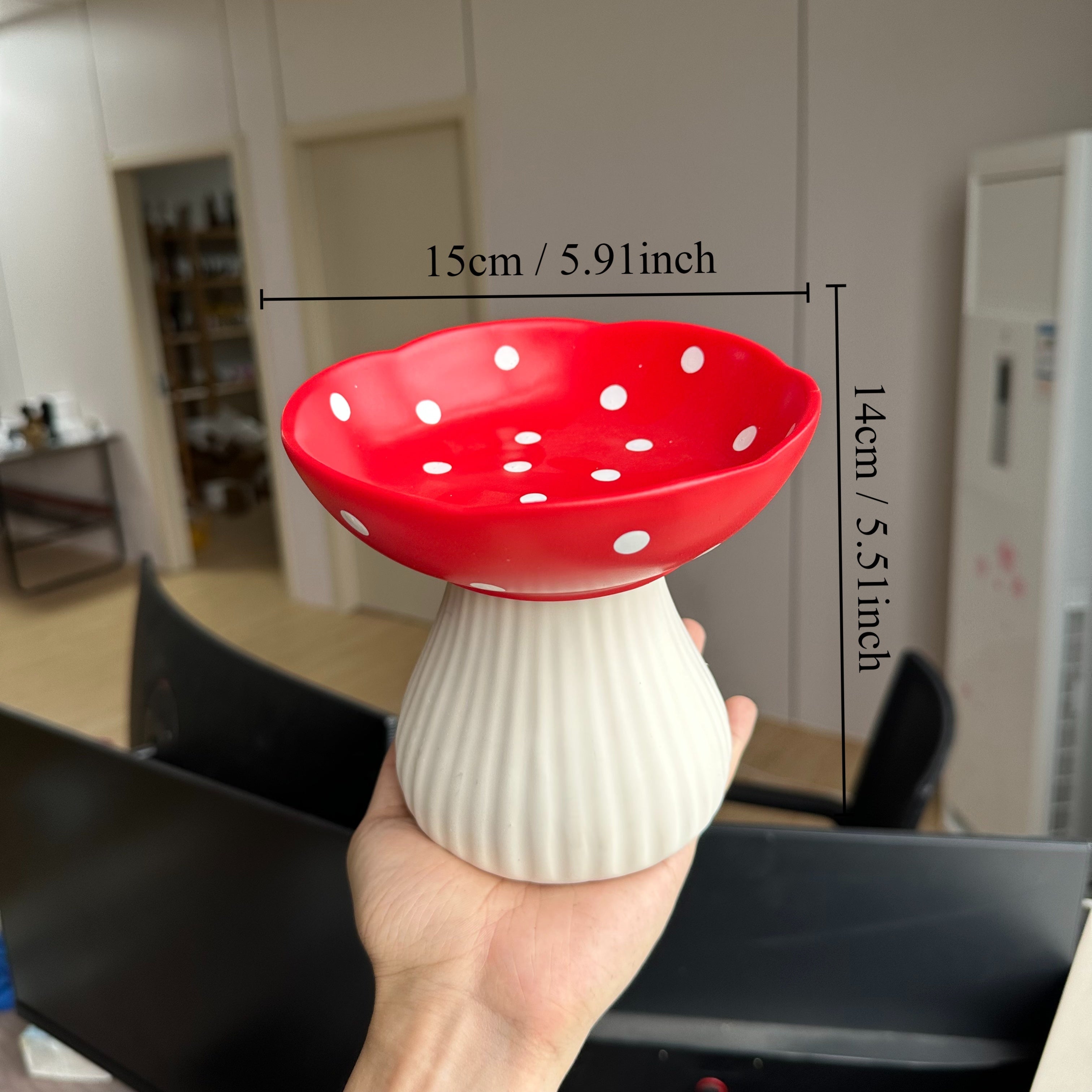 FungiDelight - Elegant dekorativ skål til varmt interiør