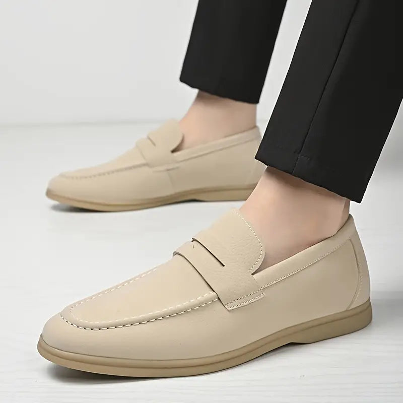 Jax - Moderne alsidige loafers i kontrastsål