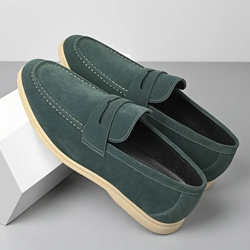 Jax - Moderne alsidige loafers i kontrastsål