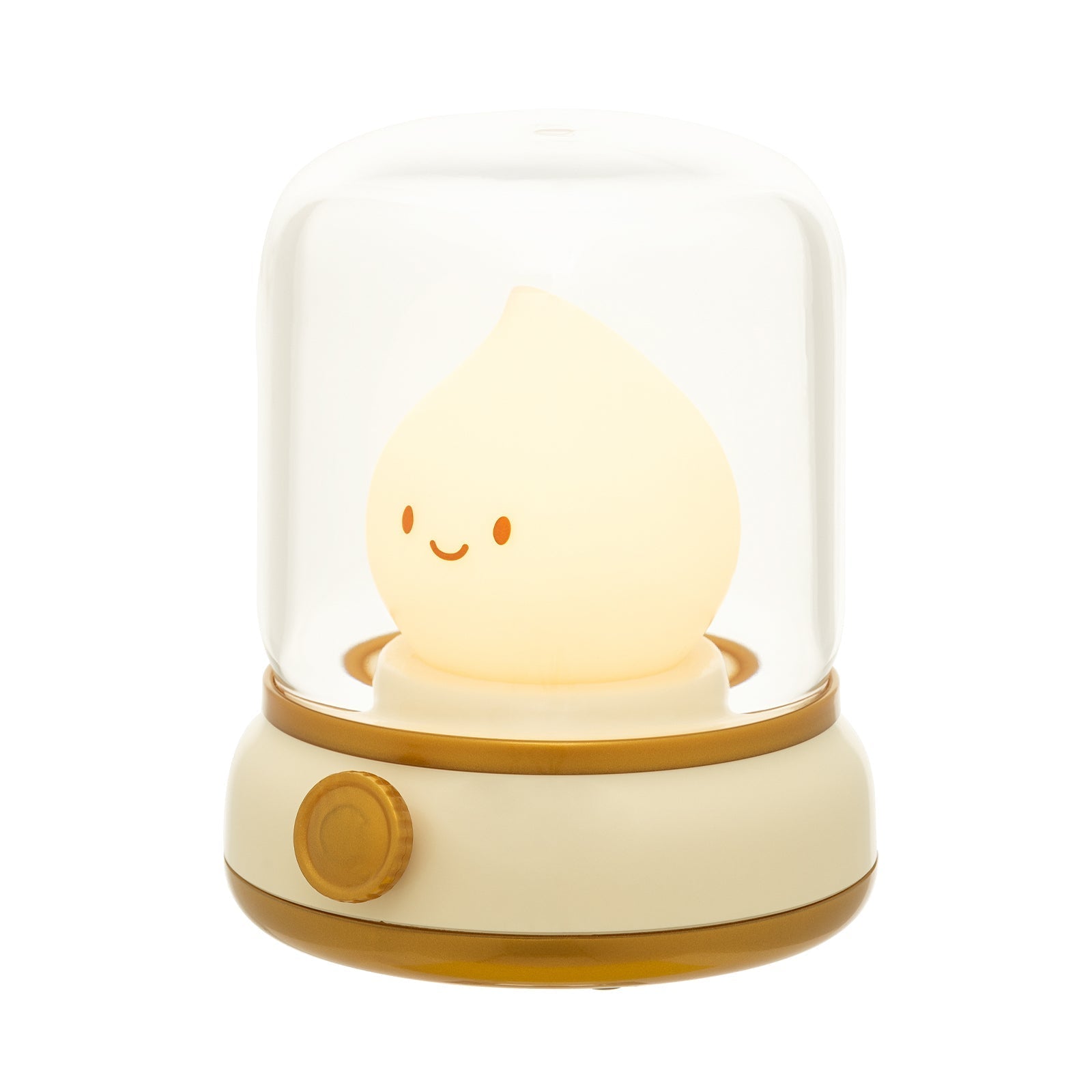 FlameFlicker - Mini genopladelig bordlampe med glød