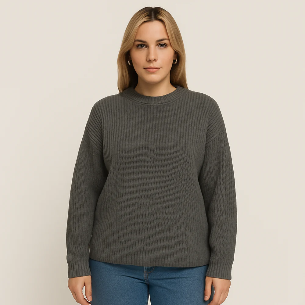 Liv | Komfortabel sweater med rund hals til kvinder