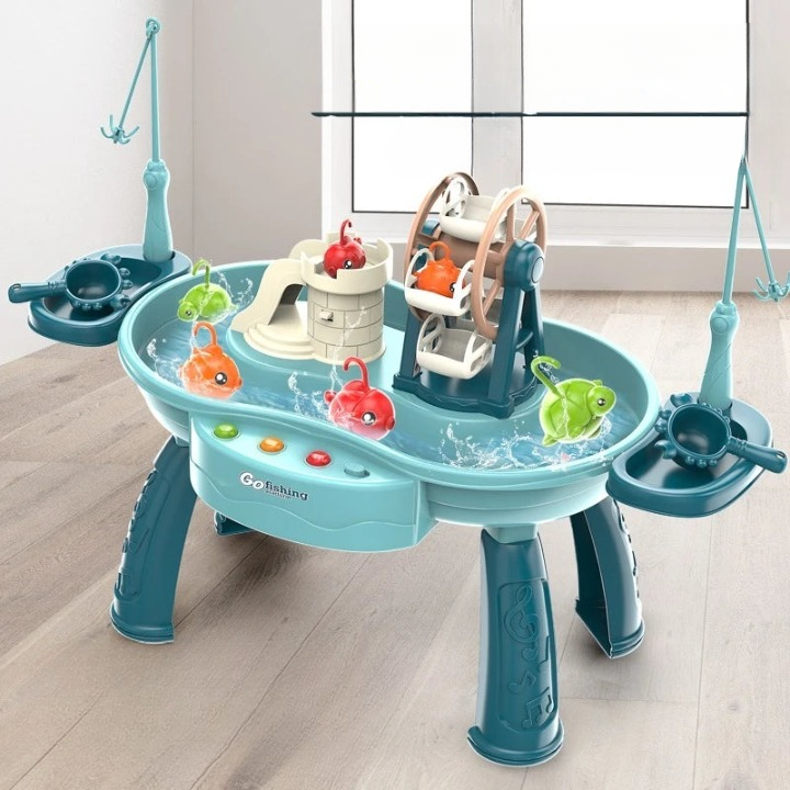 Tots’n’Trout - Børns multifunktionelle fiskespilplatform Montessori-legetøj