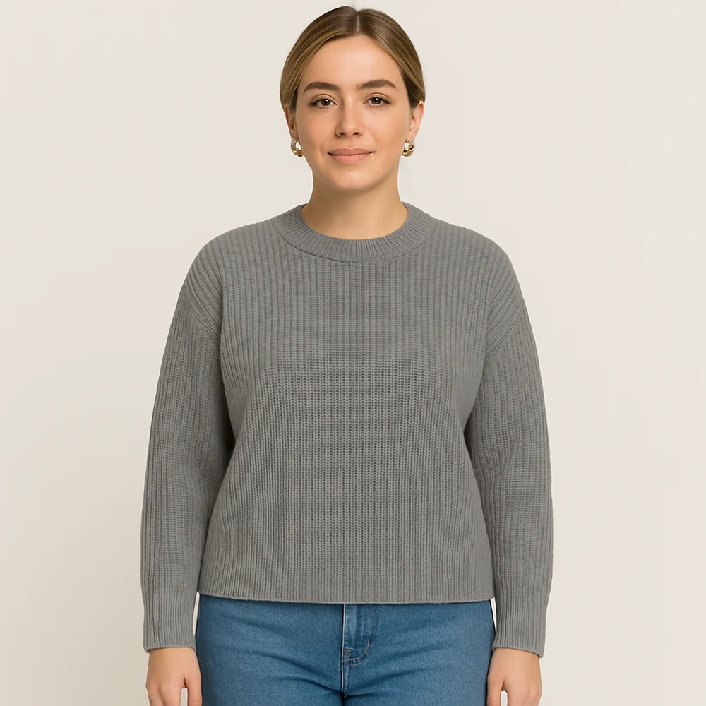 Liv | Komfortabel sweater med rund hals til kvinder