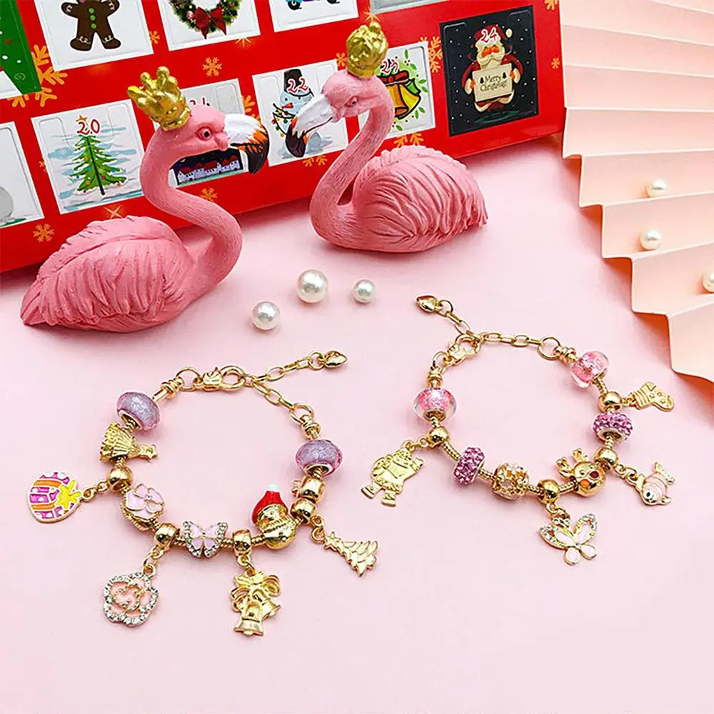 24-dages adventskalender med nedtælling - DIY armbåndssæt