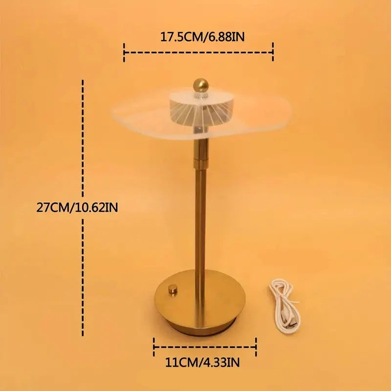 DecorGlow | Moderne LED bordlampe med justerbare funktioner