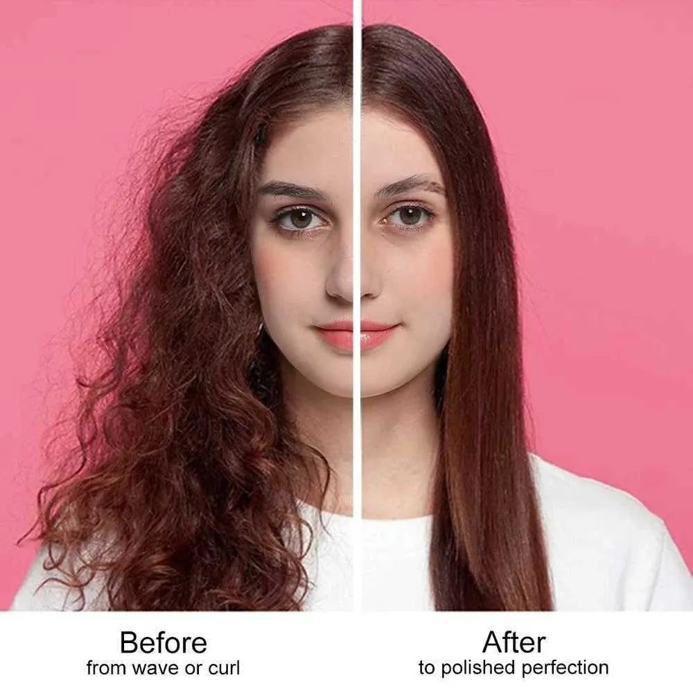 Volumenbørste til hårtørring – 3-i-1 stylingbørste med varme