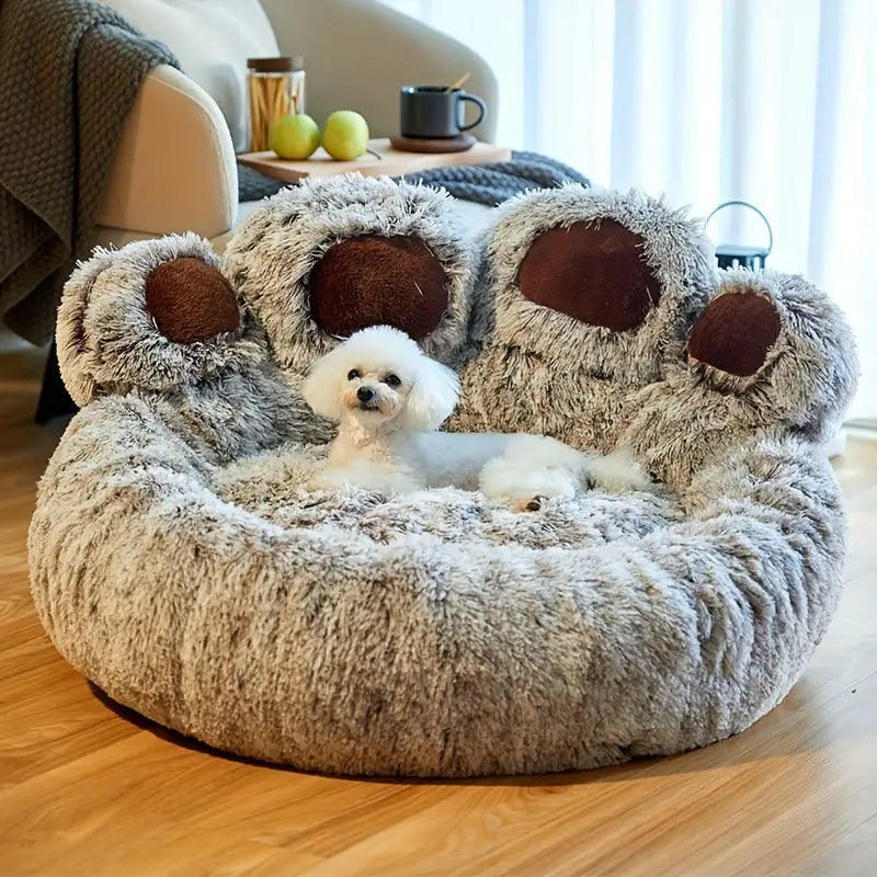 Bjørnepoter donut seng til hunde