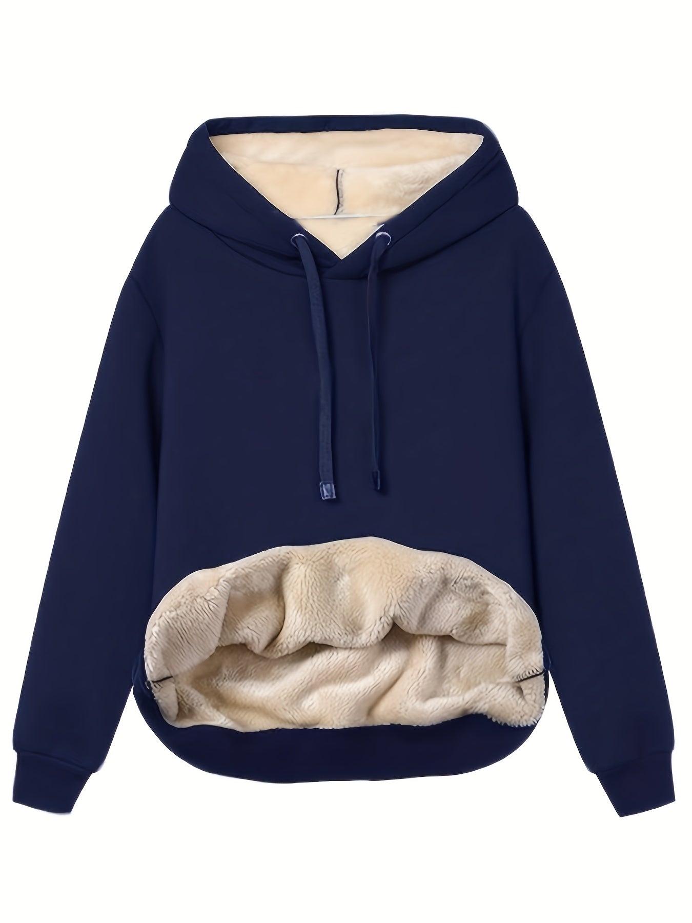 Mia - Varm vinterhygge med fleece-hættetrøje