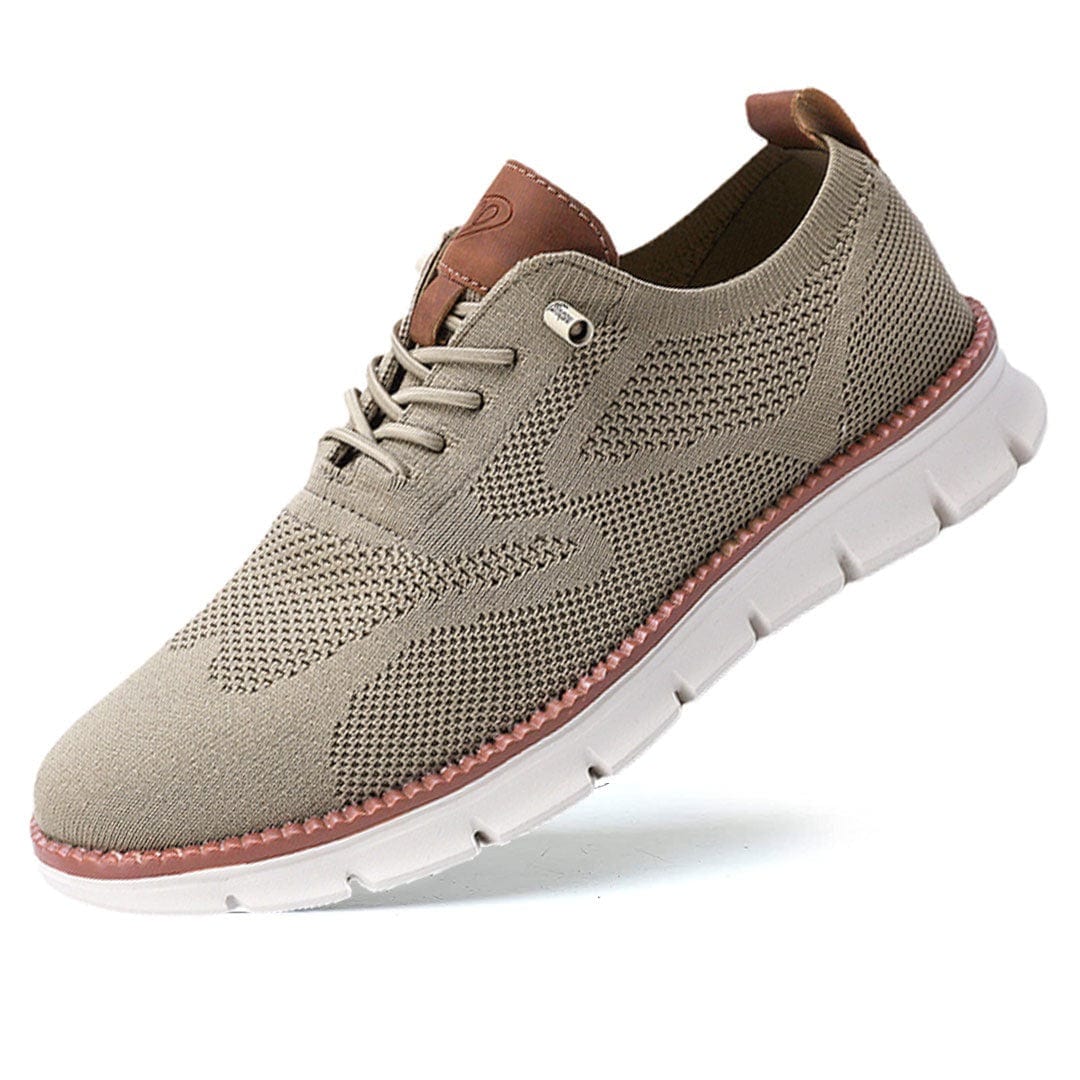 Lette og åndbare elegante sneakers til mænd med skridsikkert design