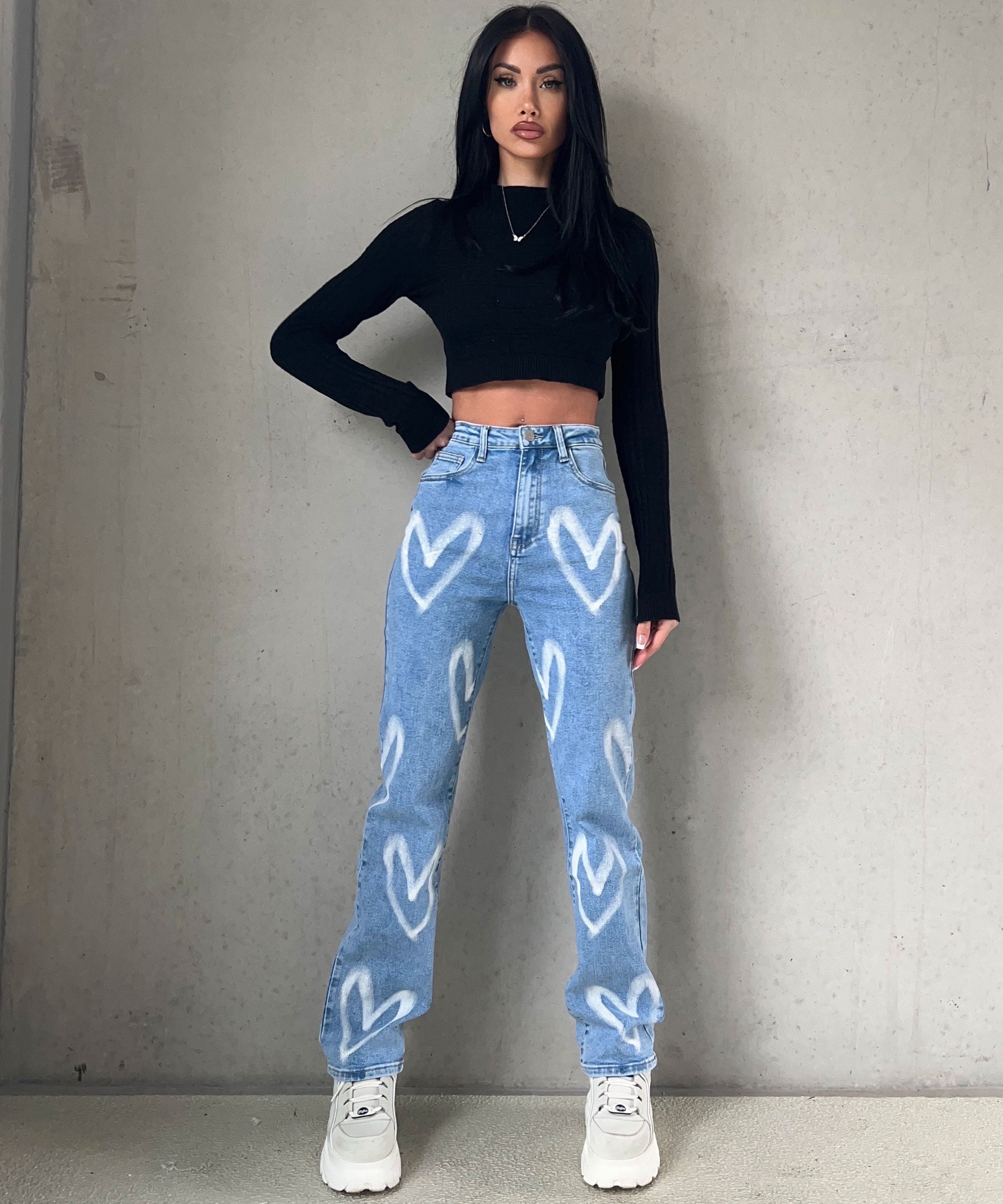 Helga - Jeans med lige ben