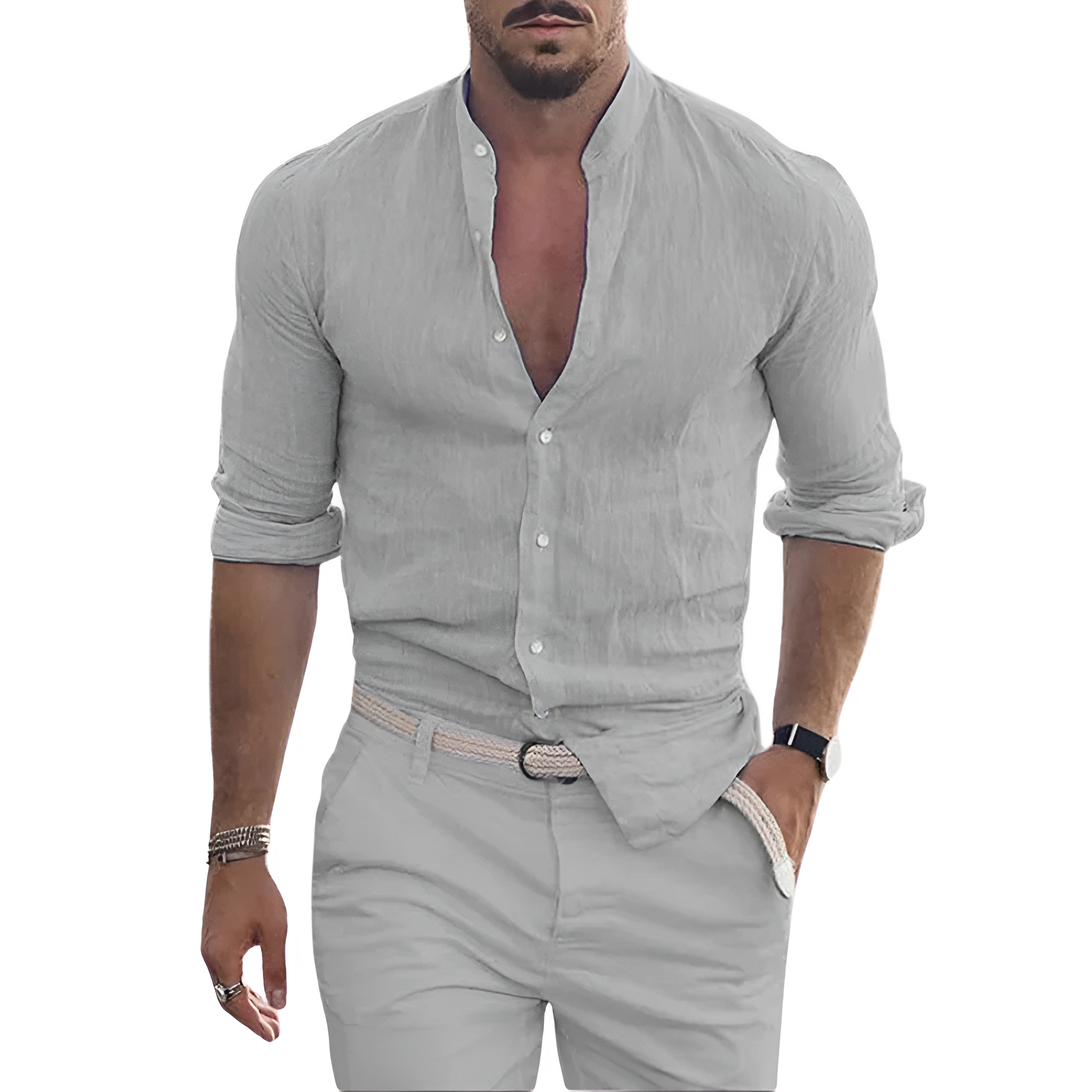 Marius - Stilfuld linnedskjorte - Summer Chic