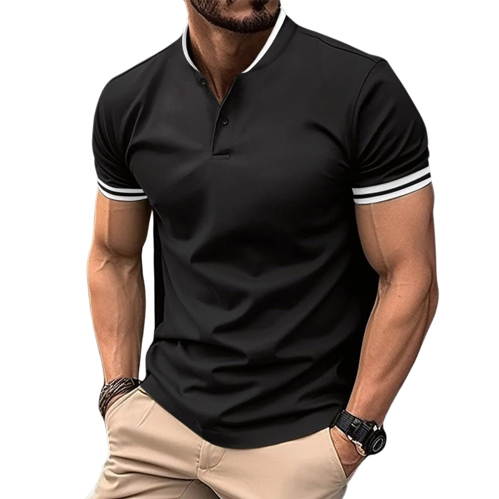 Justine - Poloshirt med stand-up krave