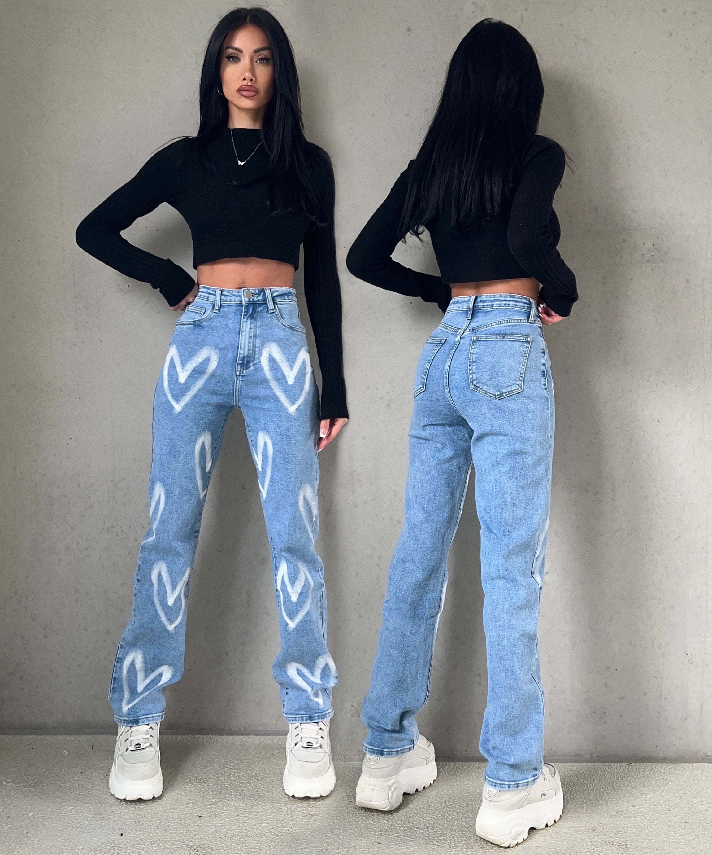 Helga - Jeans med lige ben