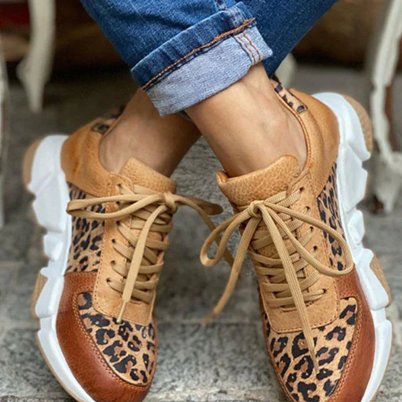 Lenora Leopard Sneakers