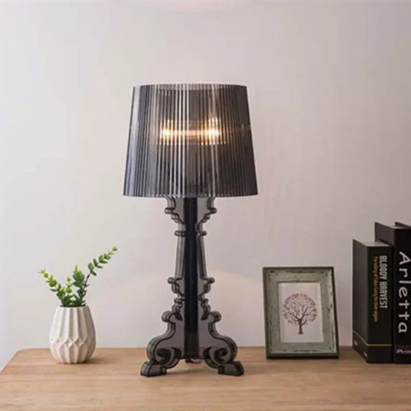 Opulenza – Luksuriøs Bourgie Bordlampe i Barokstil
