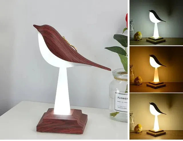 Aviora – Bordlampe med fuglelys