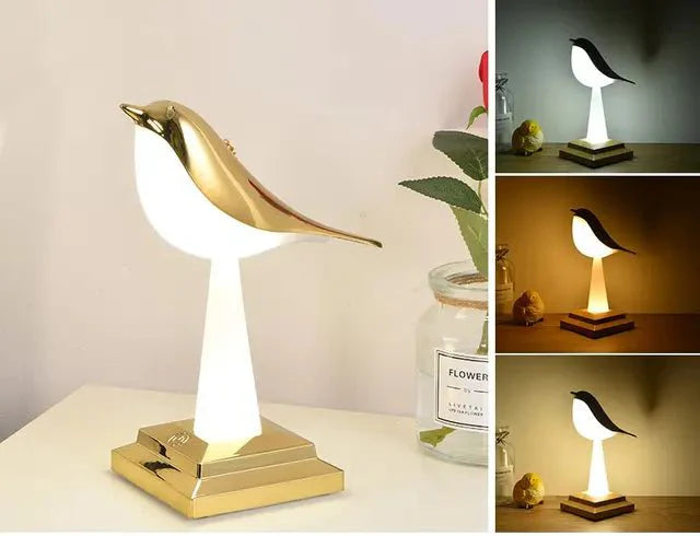 Aviora – Bordlampe med fuglelys
