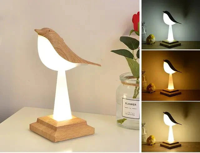 Aviora – Bordlampe med fuglelys