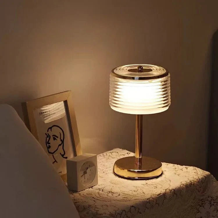 Clarion – Bordlampe af glas