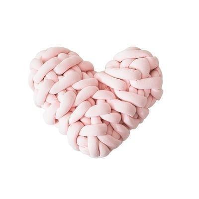 LoveTwist - Hjerteformet strik pude
