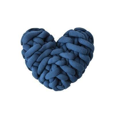 LoveTwist - Hjerteformet strik pude