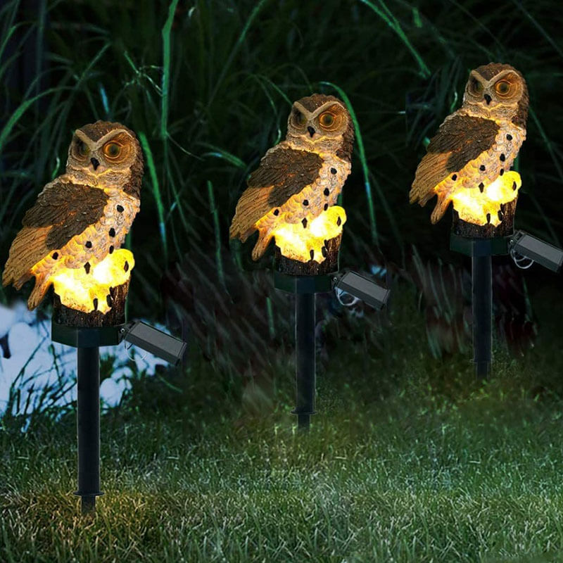 SolarOwl Lantern - Solcelledrevet havelampe