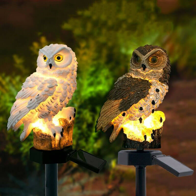 SolarOwl Lantern - Solcelledrevet havelampe