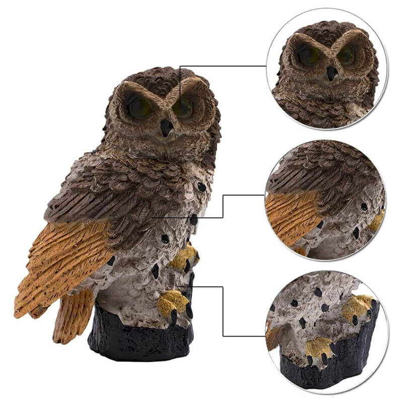 SolarOwl Lantern - Solcelledrevet havelampe