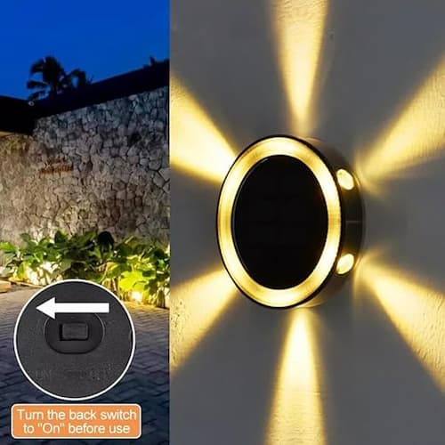 SolarFlare - Automatiske solcellelamper til atmosfærisk belysning