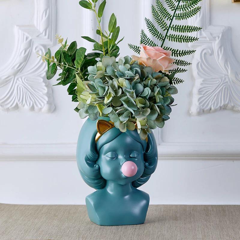 BloomMuse – Elegant ansigtsplantekasse med kunstnerisk flair