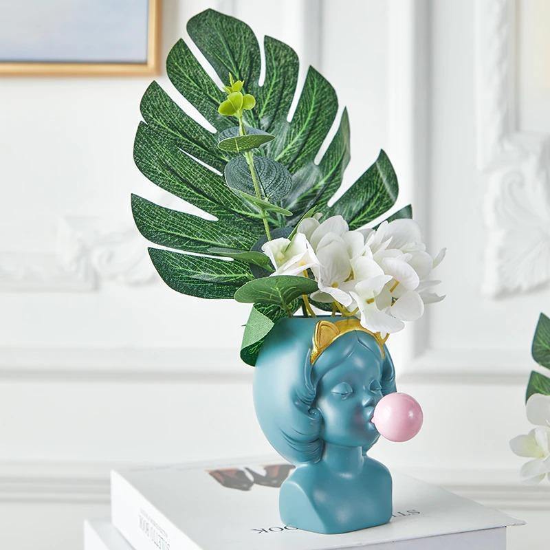 BloomMuse – Elegant ansigtsplantekasse med kunstnerisk flair