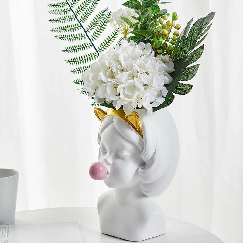 BloomMuse – Elegant ansigtsplantekasse med kunstnerisk flair
